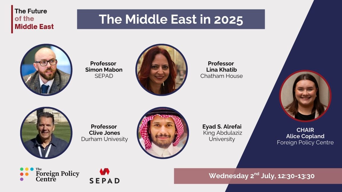 The Middle East in 2025: Current Developments and Prospects for the ...